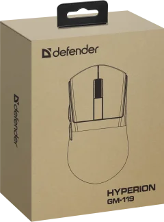 Мышь Defender Hyperion GM-119 / 52119 (черный) — фото 7