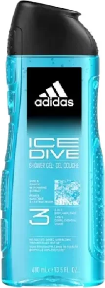 Гель для душа Adidas Ice Dive 3в1 (400мл)