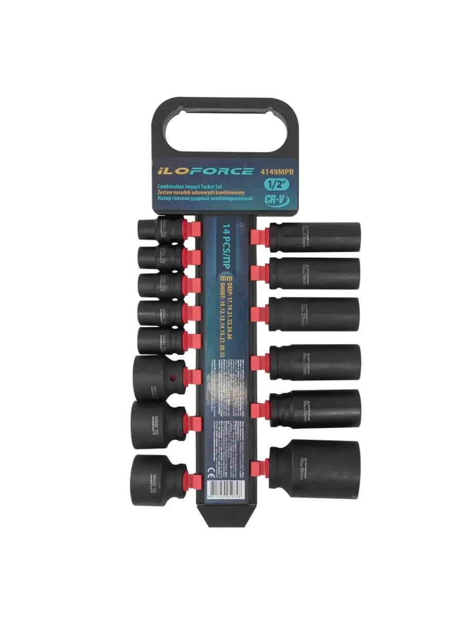 Набор головок слесарных ILOforce IF-4149MPB (54752)