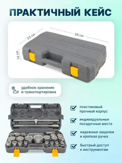 Универсальный набор инструментов ILOforce IF-68262-5 (59580) — фото 7