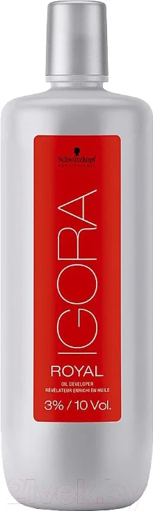 Эмульсия для окисления краски Schwarzkopf Professional Igora Royal Oil Developer 3% (1л)