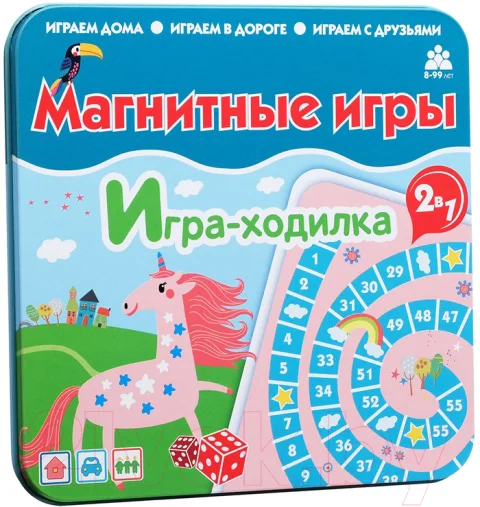 Настольная игра Bumbaram Ходилка. Единороги / IM-1010