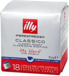 Кофе в капсулах illy Iperespresso Home Lungo Средней обжарки (18шт) — фото 10
