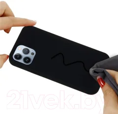 Чехол-накладка G-Case Для iPhone 14 Pro (черный) — фото 4