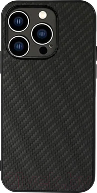 Чехол-накладка G-Case Для iPhone 14 Pro (черная кожа)