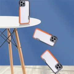 Чехол-накладка G-Case Для iPhone 16 Pro / 6601110764C (голубой/оранжевый) — фото 8