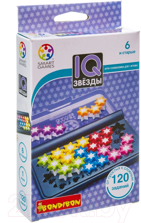 Игра-головоломка Bondibon IQ-Звезды / ВВ3066