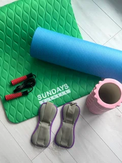 Комплект утяжелителей Sundays Fitness IR97843 (0.75кг, серый/фиолетовый) — фото 9