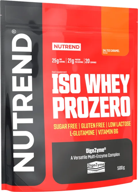 Протеин Nutrend Iso Whey Prozero (500г, соленая карамель)