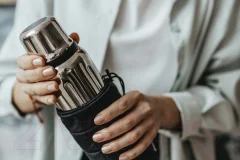 Чехол для термоса Bobber Jacket F-470 Black Coffee (черный) — фото 4