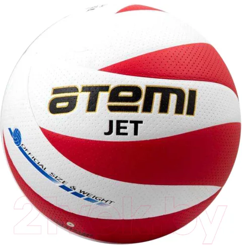 Мяч волейбольный Atemi Jet (белый/красный)