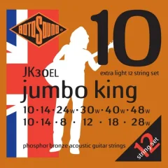 Струны для акустической гитары Rotosound JK30EL Phosphor Bronze 12 String — фото 3