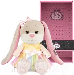 Мягкая игрушка Jack&Lin Зайка Лин в радужном платье / JL-02202305-25 — фото 2