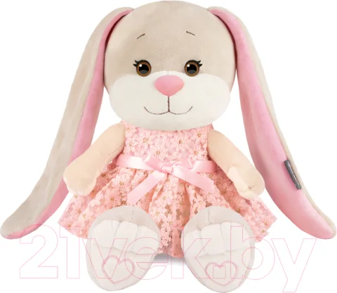 Мягкая игрушка Jack&Lin Зайка Лин в кружевном розовом платье / JL-04202317-20