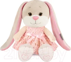 Мягкая игрушка Jack&Lin Зайка Лин в кружевном розовом платье / JL-04202317-20 — фото 5