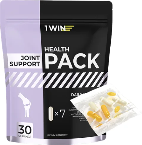 Комплексная пищевая добавка 1WIN Joint support Нealth pack (30шт)