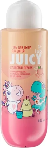 Гель для душа детский Splat Juicy Lab Душистый Персик (400мл)