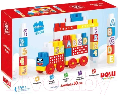Конструктор Dolu JumBlocks / 5031 (50эл)