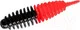 Мягкая приманка Trout Bait Jumbo 50 Сыр COL.19 (Black/Red) — фото 2
