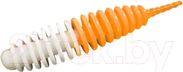 Мягкая приманка Trout Bait Jumbo 65 Сыр COL.10 (White/Orange)