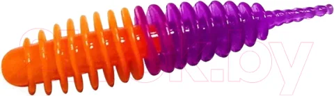 Мягкая приманка Trout Bait Jumbo 65 Сыр COL.25 (Orange/Purple)