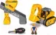 Игрушка-конструктор Nikko Junior Builder – Экскаватор Просеиватель и аксессуары 40023 — фото 6