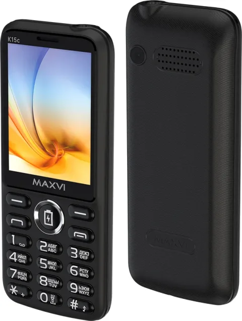 Мобильный телефон Maxvi K15c (черный)