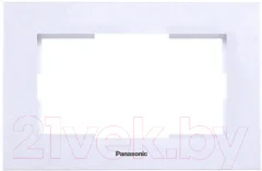 Рамка для выключателей и розеток Panasonic Karre Plus WKTF08022SL-BY — фото 1