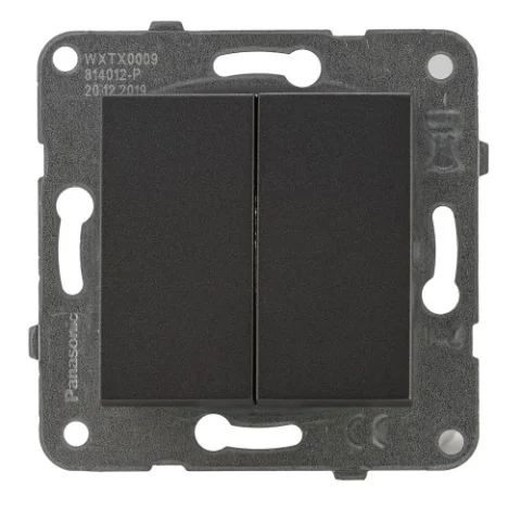 Выключатель Panasonic Karre Plus WKTT00092DG-BY