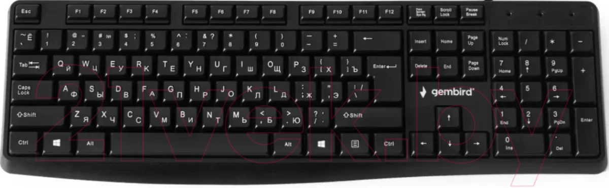 Клавиатура Gembird/Cablexpert KB-8410 (черный)