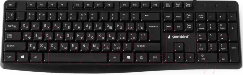 Клавиатура Gembird/Cablexpert KB-8410 (черный)
