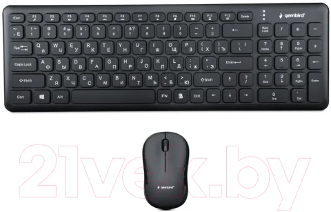 Комплект клавиатура и мышь Gembird/Cablexpert KBS-9200