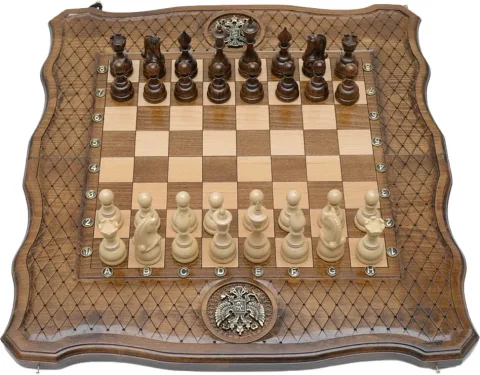 Набор настольных игр Haleyan Герб РФ / kh146-5