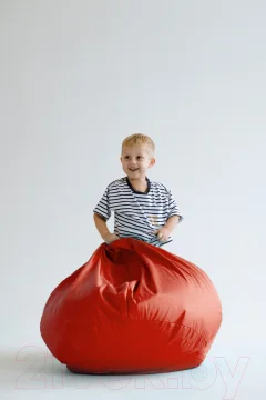 Кресло-мешок Kreslomeshki Классик Kinder / 5KO-80x70K (красный) — фото 3