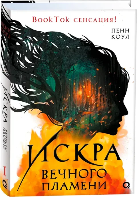 Художественная книга О2 Искра вечного пламени, твердая обложка (Коул Пенн)