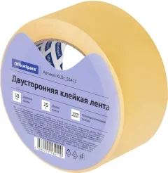 Скотч двухсторонний OfficeSpace KLDc_55411 (50ммx25м) — фото 7