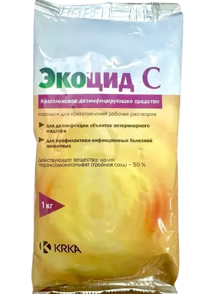 Средство для дезинсекции помещений KRKA Экоцид С (1кг)