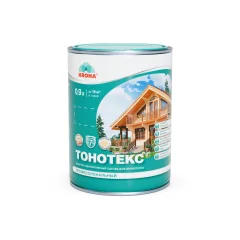 Защитно-декоративный состав KRONA Тонотекс (900мл, палисандр-мокко) — фото 1