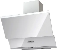 Вытяжка наклонная Krona Irida 600 PB / 00018710 (белый) — фото 1