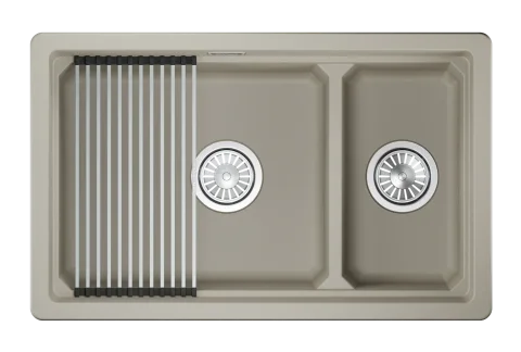Мойка кухонная GRANULA KS-7304iU (креман)