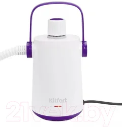Пароочиститель Kitfort KT-9109-1 (белый/фиолетовый) — фото 4