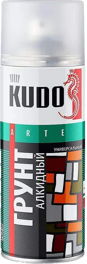 Грунтовка Kudo Универсальная / KU-2001 (520мл, серый)