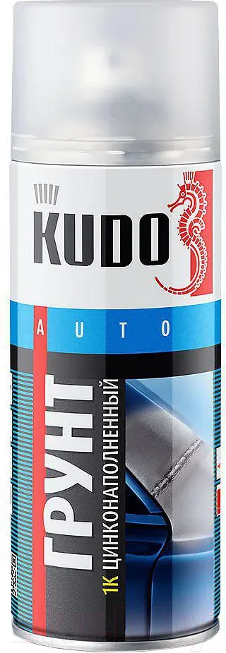 Грунтовка автомобильная Kudo Цинконаполненный / KU-2301 (520мл)
