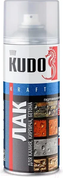 Лак Kudo Гидрофобизирующий для кирпича бетона и камня (520мл) — фото 4