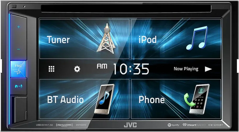 Автомагнитола JVC KW-V250BT