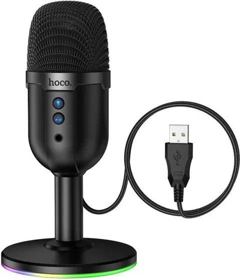 Микрофон Hoco L25 USB (черный)