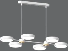 Люстра LED4U L3217-820 WH — фото 1