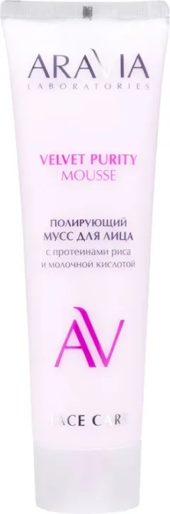 Пенка для умывания Aravia Laboratories Velvet Purity Mousse (100мл) — фото 1