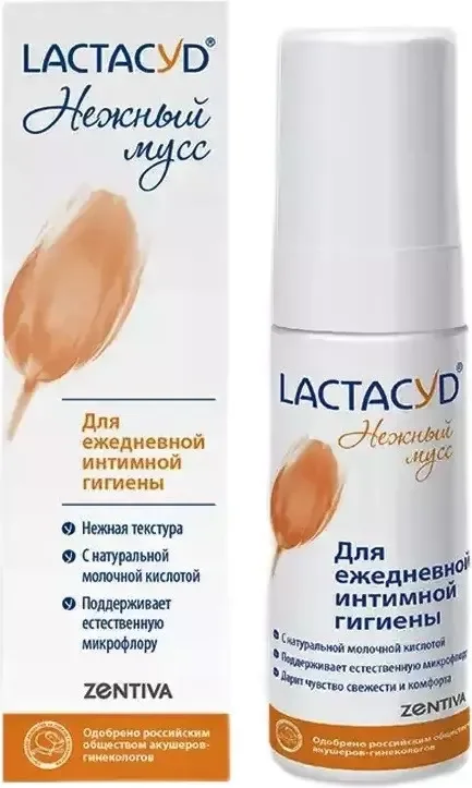 Пенка для интимной гигиены Lactacyd Мусс (125мл)
