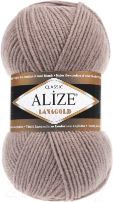 Пряжа для вязания Alize Lanagold 49% шерсть, 51% акрил / 584 (240м, норка) — фото 3